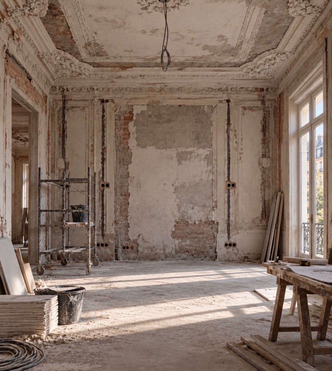 Parisian Heritage Residence: Before