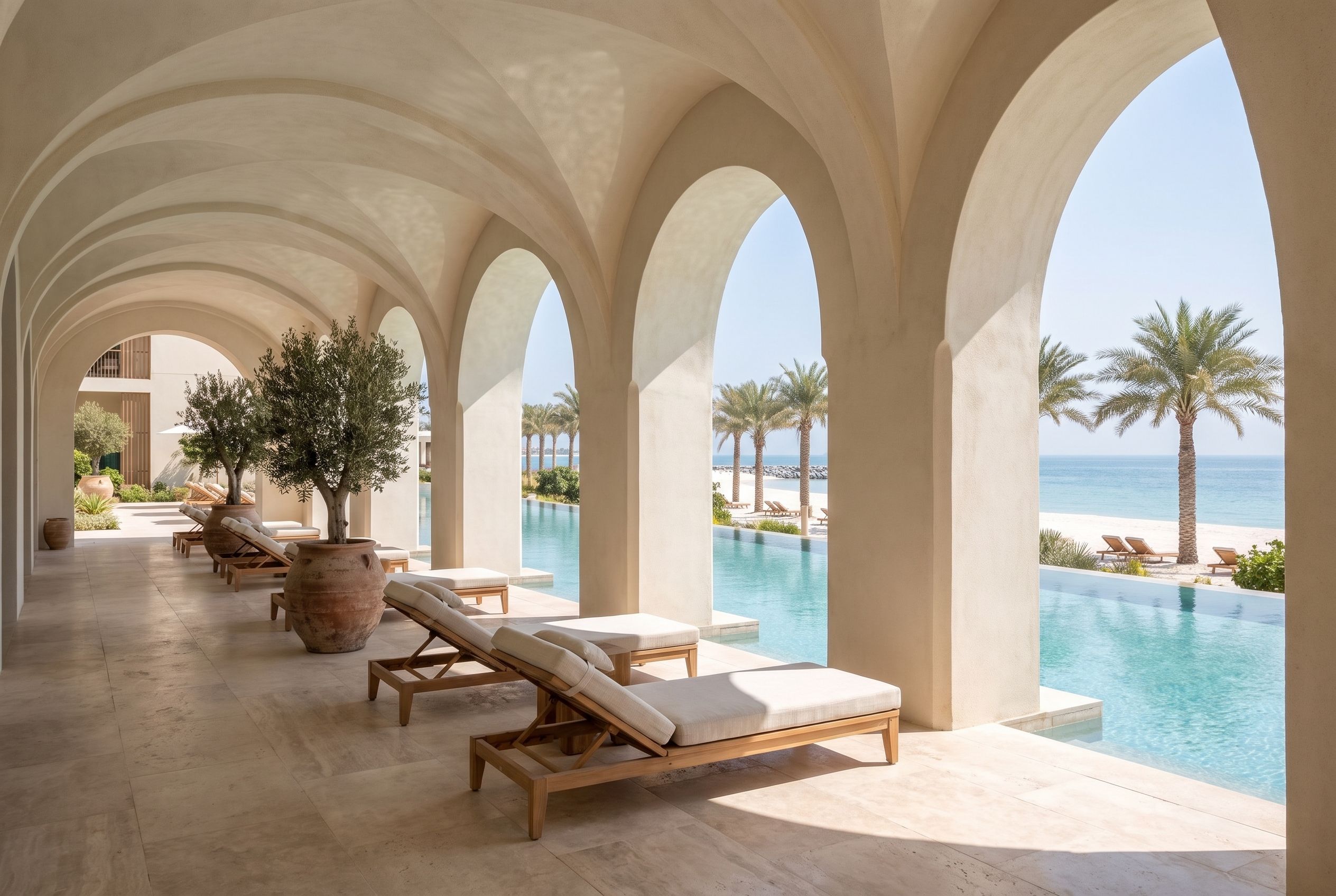 Al Marjan Terraces: Exterior