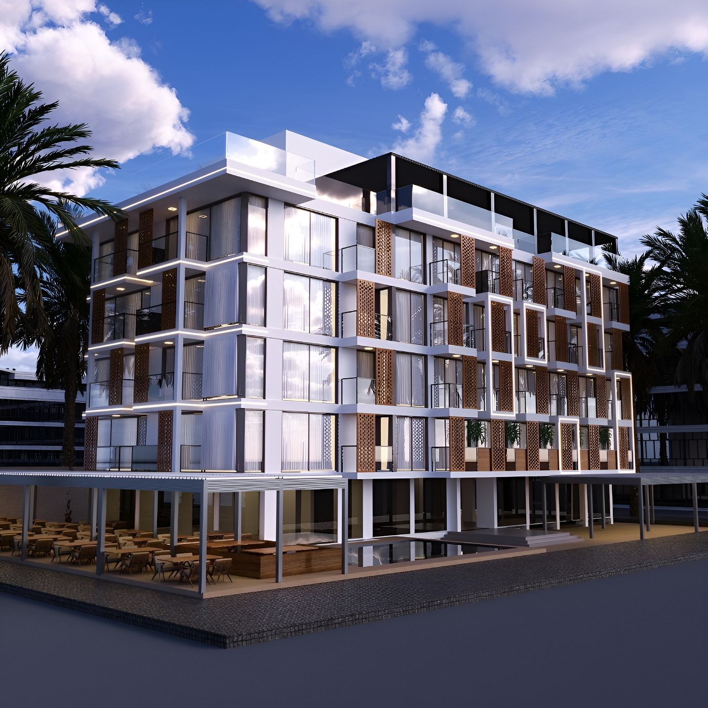 Palm Beach Hotel: Exterior