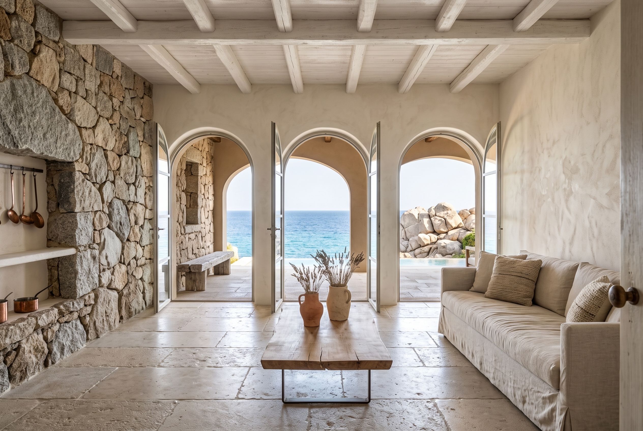 Gallura Hillside Villas: Interior
