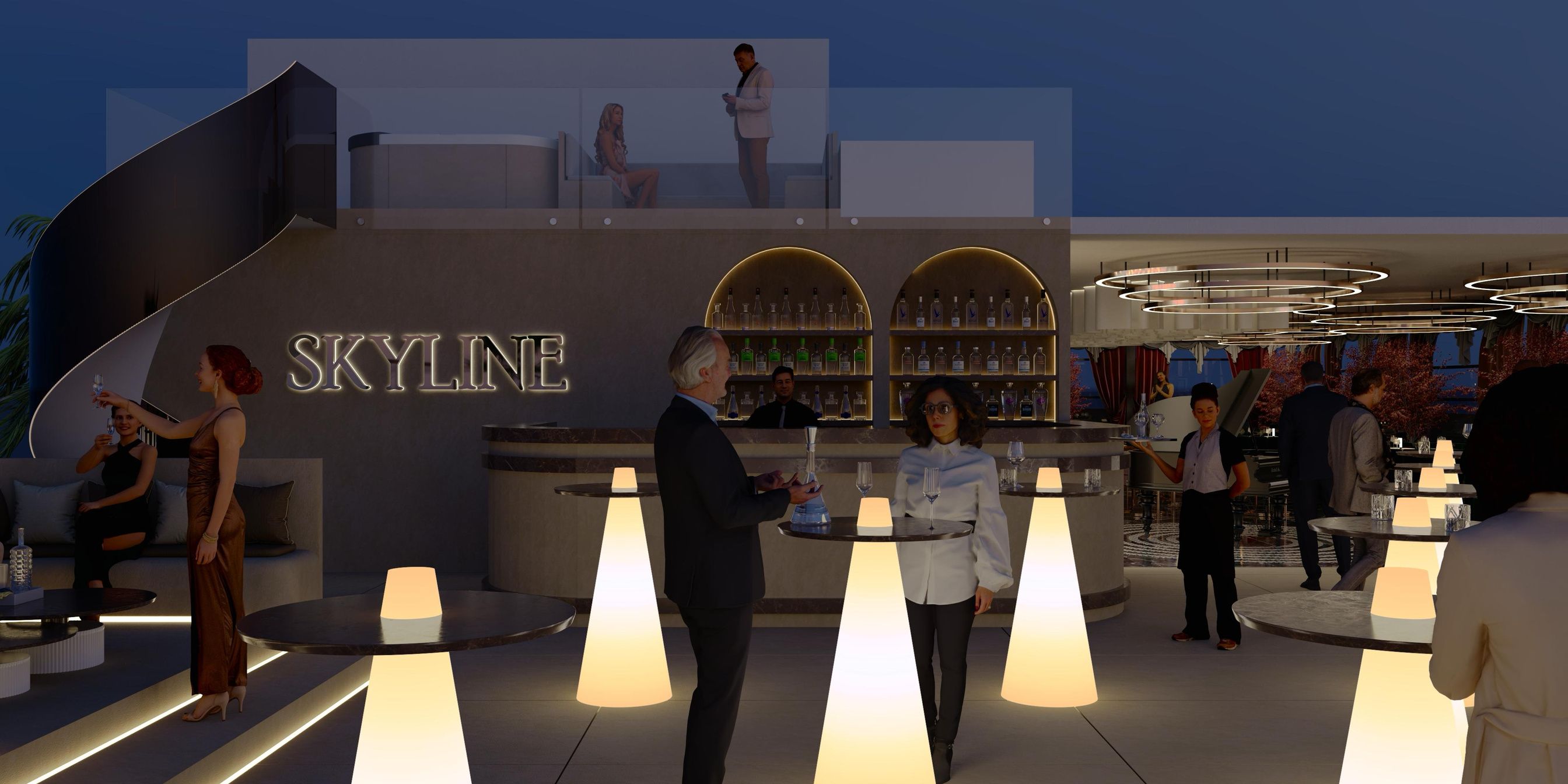 Skyline Roof Bar: Exterior (3)