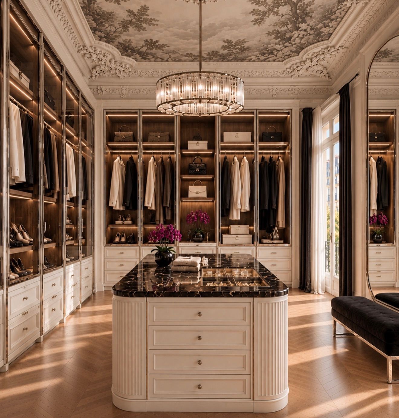 Parisian Heritage Residence: Interior